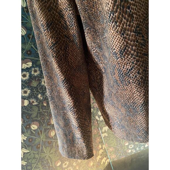 Vintage snake print light jacket, size M - Picture 6 of 7